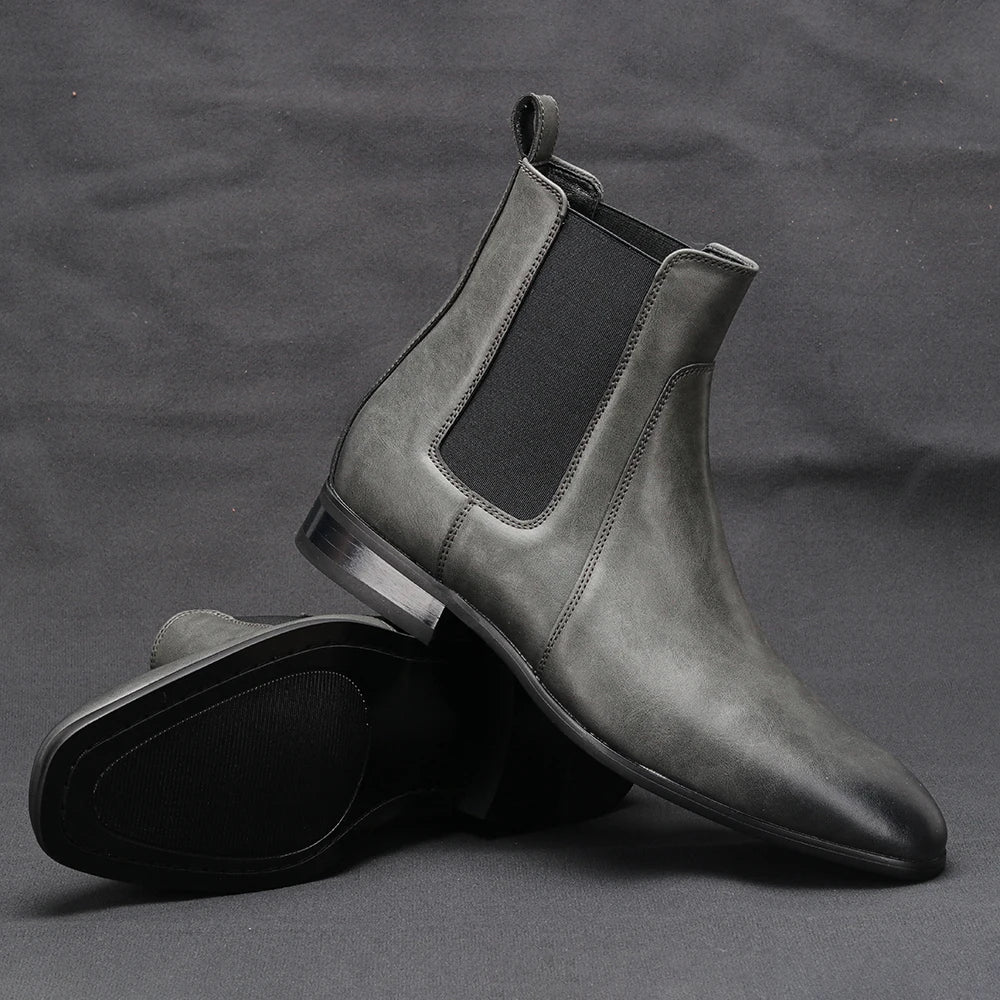Square Toe Chelsea Boot
