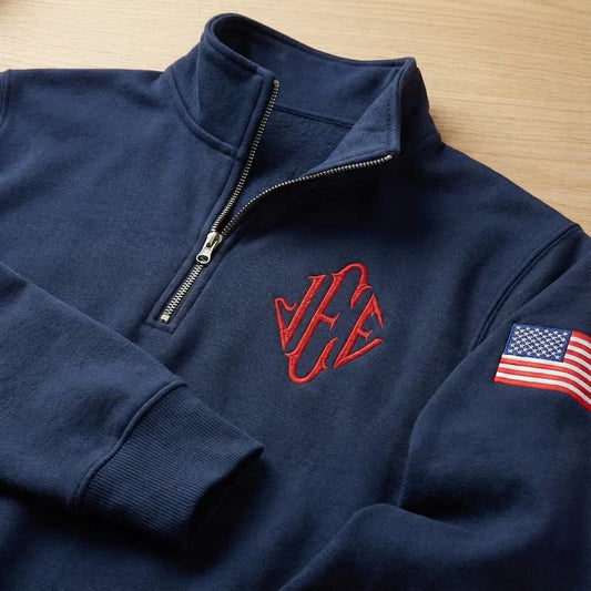 Quarter Zip Heritage Sweatshirt